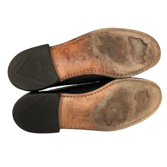 Allen Edmonds Men’s Woodstock Kiltie Tassel Leather Loafers Size 9C Black - Picture 9 of 14